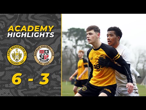 Cray Wanderers Academy VS Bromley FC Academy |  6 - 3  | HIGHLIGHTS | Alfie Murphy Scores A Hatrick