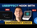 52 UseEffect Hook With Dependency Array In React JS Learn With 3 Practical Examples