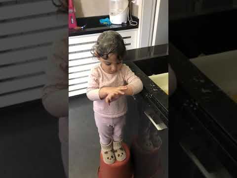 Yasha taking special shower - funny videos - babies