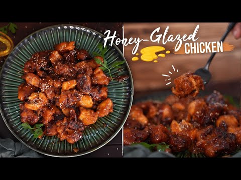 HONEY GLAZED CHICKEN 🤤🍯 I Super schnell & einfach