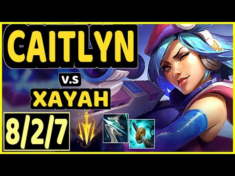 CAITLYN vs XAYAH - 8/2/7 KDA BOTTOM ADC GAMEPLAY - EUW Ranked MASTER