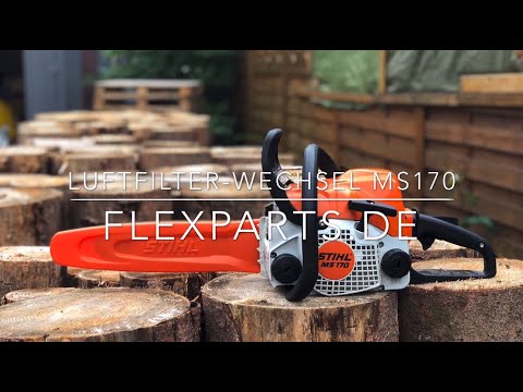 Luftfilterwechsel Motorsäge MS 170 // Flexparts.de