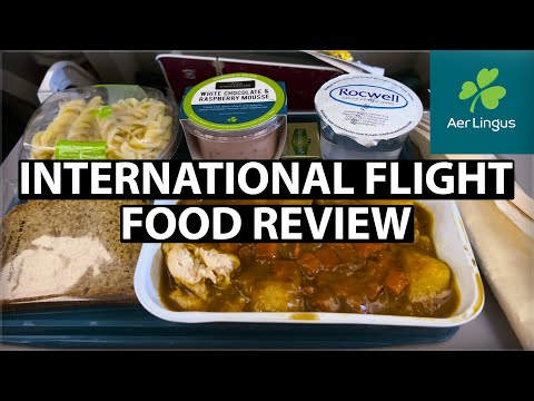 Aer Lingus Transatlantic Flight Food Review | Flights to and from Dublin