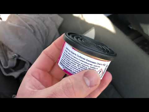 California Car Scents air freshener unboxing and instructions