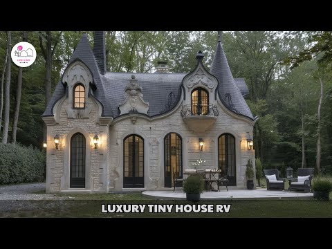 Luxury RV Living: Tiny House Inspired by French Chateaus