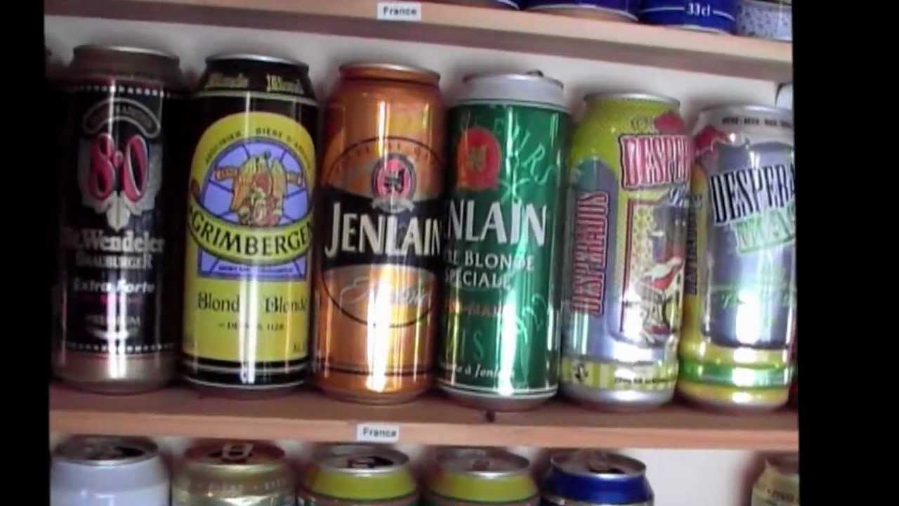 My beer can collection. Collecting beer cans in New Zealand.
