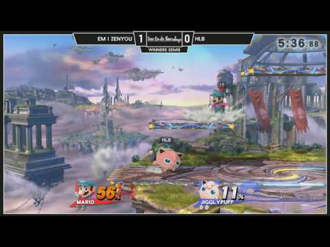 True Combo Thursdays #15 [W. Semis]: eM | Zenyou (Mario) v HLB (Jigglypuff)