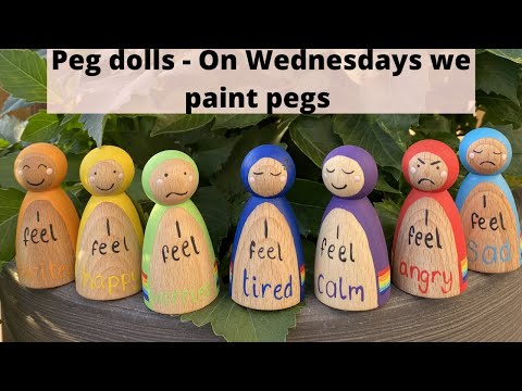 Peg Dolls - On Wednesdays We Paint Pegs