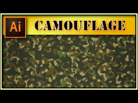 How to make camouflage in illustrator 🎖️ 𝐈𝐍 𝐉𝐔𝐒𝐓 𝟓 𝐌𝐈𝐍 🤔 (2020)
