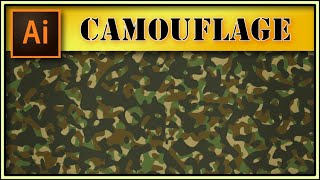 How to make camouflage in illustrator 🎖️ 𝐈𝐍 𝐉𝐔𝐒𝐓 𝟓 𝐌𝐈𝐍 🤔 (2020)