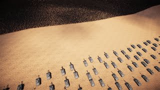 2.5 Million Mongolian Soldiers Vs 200 Sherman Tank | Ultimate Epic Battle Simulator 2 | UEBS2