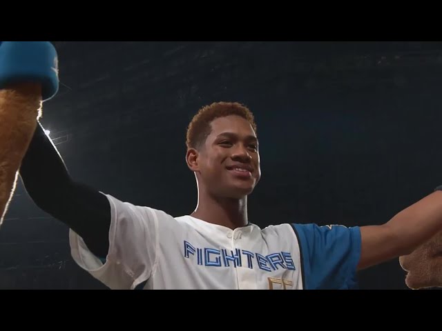 ファイターズ・万波中正選手ヒーローインタビュー 9月16日 北海道日本ハムファイターズ 対 福岡ソフトバンクホークス