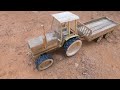 DIY How To Make Mini Tractor Machin With Bamboo Bamboo DIY