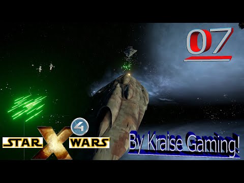 Ep:07 - No Defending The Defenseless! - X4 - Star Wars: Interworlds Mod 0.55 - By Kraise Gaming!