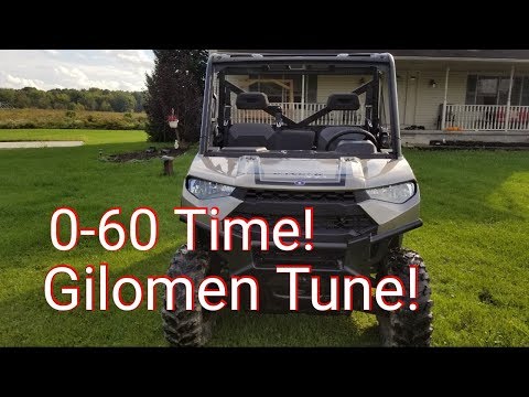 2018 Polaris Ranger XP 1000 0-60 Time Gilomen Clutch and ECU Tune