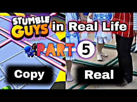 Stumble Guys in Real life😯 (Part 5)