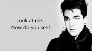 Adam Lambert - Underneath [FULL SONG] - LYRICS