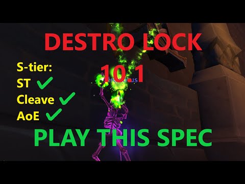 Destruction Warlock 10.1 - S TIER - PLAY THIS SPEC