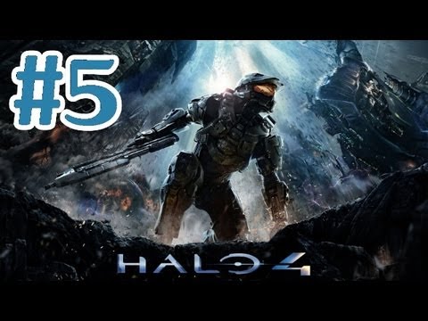 Halo 4 Walkthrough Part 5 With Live Commentary Mission 3 Buried and Forgotten Xbox 360