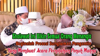 Download lagu Prayers for the bride and groom's sungkeman that make your chest ache and everyone cry mp3
