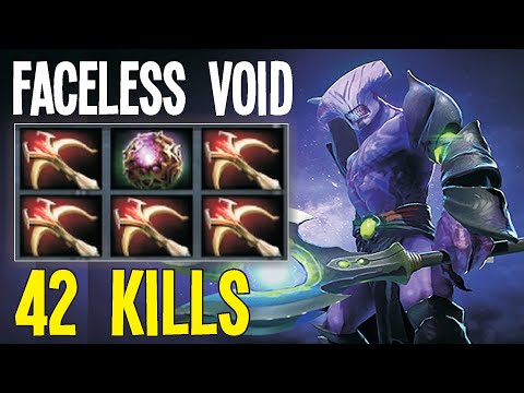 Faceless Void Silly Build x5 Daeduls By Goodwin 42 Kills | Dota 2 Gameplay