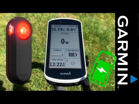 Garmin Varia ANT+ Radar Battery Level Indicator // Garmin Edge Tip