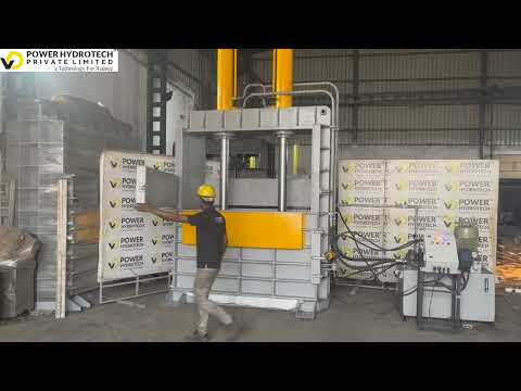 Tyre Baler Machine