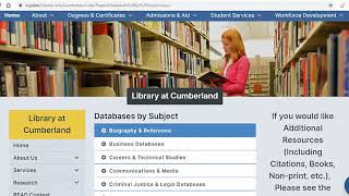 Selecting a Database