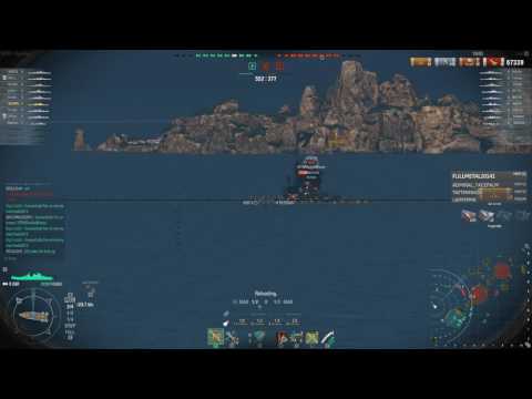 WoWS 0.6.1 - Zao 6 Kill Farm