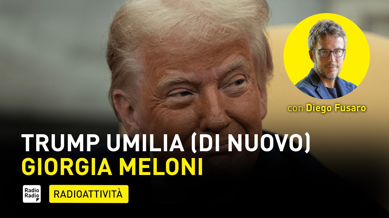 "Mi supplicava": l'attacco di Trump che scuote il Governo Meloni