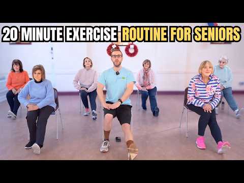20-Minute Full-Body Workout for Seniors | Strength, Mobility & Endurance at Home