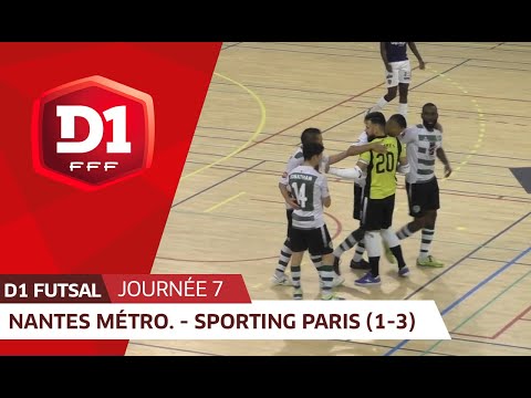 J7 : Nantes Métropole Futsal - Sporting Paris Futsal (1-3)