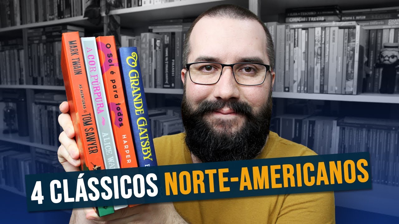 4 CLÁSSICOS DA LITERATURA NORTE-AMERICANA que você precisa conhecer #1