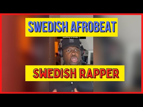 What’s your first reaction!🔥 Swedish Rapper | Swedish Afrobeats | Live music