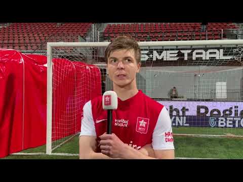 NABESCHOUWING | Jarne Steuckers na het behalen (#MVV -Telstar 2-1) van de playoffs. #Maastricht #KKD