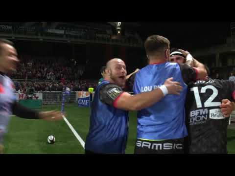 TOP 14 - Essai de Dylan CRETIN (LOU) - LOU Rugby - Stade Toulousain - J07 - Saison 2021/2022