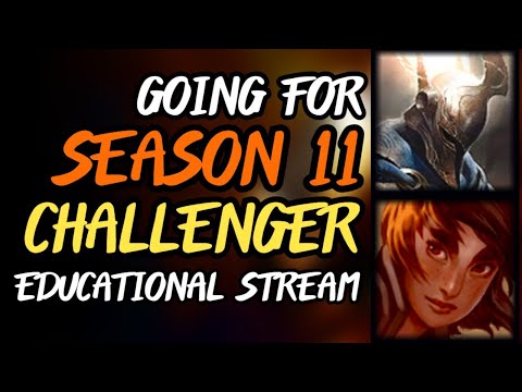 Going for Season 11 Challenger EUNE - Educational TOP Pantheon + Taliyah Guide - League of Legends