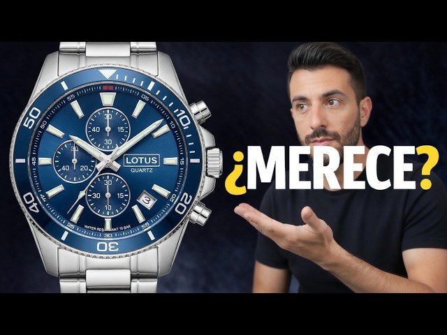 Vídeo relacionado con LOTUS Reloj 18939/1 Oficial Real Betis - Hombre, Multifunción, Caja de Acero Inoxidable, Temporada 2024/2025