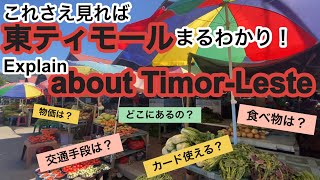 #17 【必見:Must-see】これを見ればまるわかり /東ティモールでどんな国？/about Timor-Leste