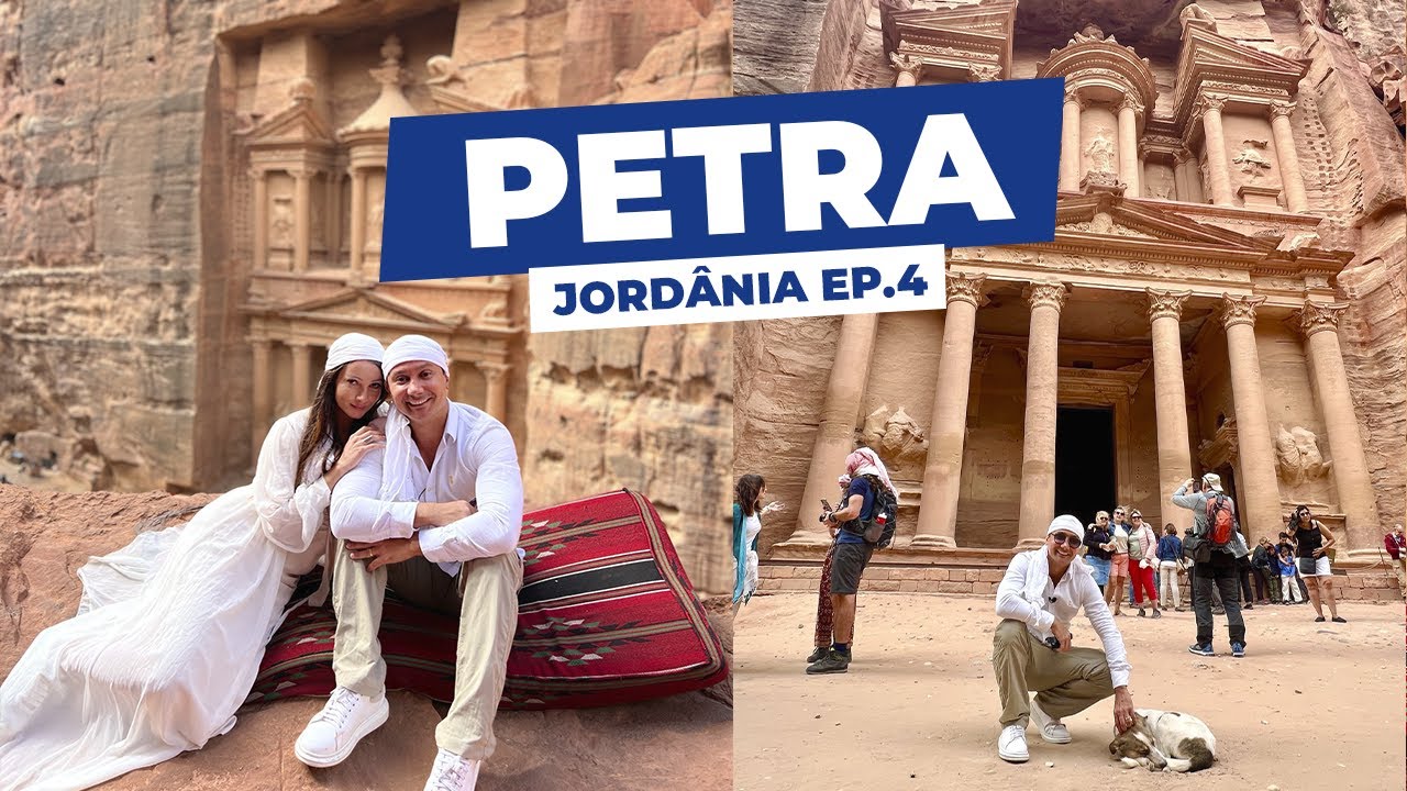 TUDO SOBRE PETRA, UMA DAS 7 MARAVILHAS DO MUNDO! | Rodrigo Ruas