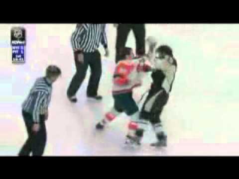 2007-2008 Pittsburgh Penguins Fights (Part 4/5)