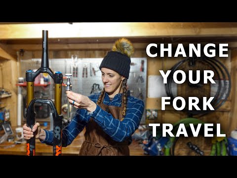 How to change the travel on your fork (air shaft assembly swap) | Syd Fixes Bikes