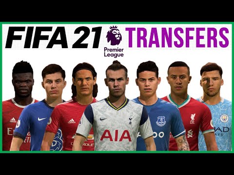 TOP\BEST 75 PREMIER LEAGUE NEW SUMMER PLAYER TRANSFERS | FIFA 21 CAREER MODE