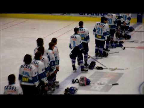 U-16 Rookie Cup 2017 30.3.2017 - 2.4.2017; tekma z EC VSV - Ogrevanje, himna, konec, veselje