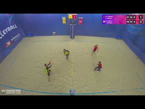 14:35 M. Kyselov / S. Borets - B. Isakov / I. Datsiuk 24.02.2023 | Winners Beach Volleyball