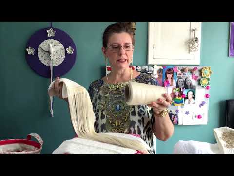 Aprenda a fazer barrado de toalha de Macramé