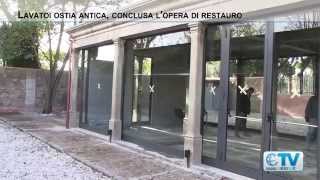 preview picture of video 'Lavatoi Ostia Antica, quasi conclusa l'opera di restauro'