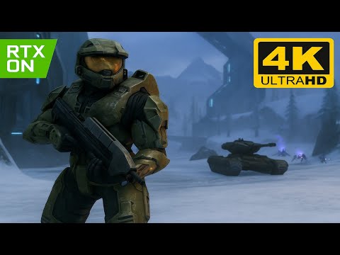 Halo CE Anniversary – Assault on the Control Room | 4K Ultra Cinematic Gameplay (No Commentary)