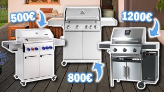 Beste EDELSTAHL GASGRILLS 2025 | Top 3 Gasgrills aus Edelstahl