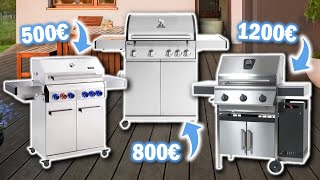 Beste EDELSTAHL GASGRILLS | Top 3 Gasgrills aus Edelstahl